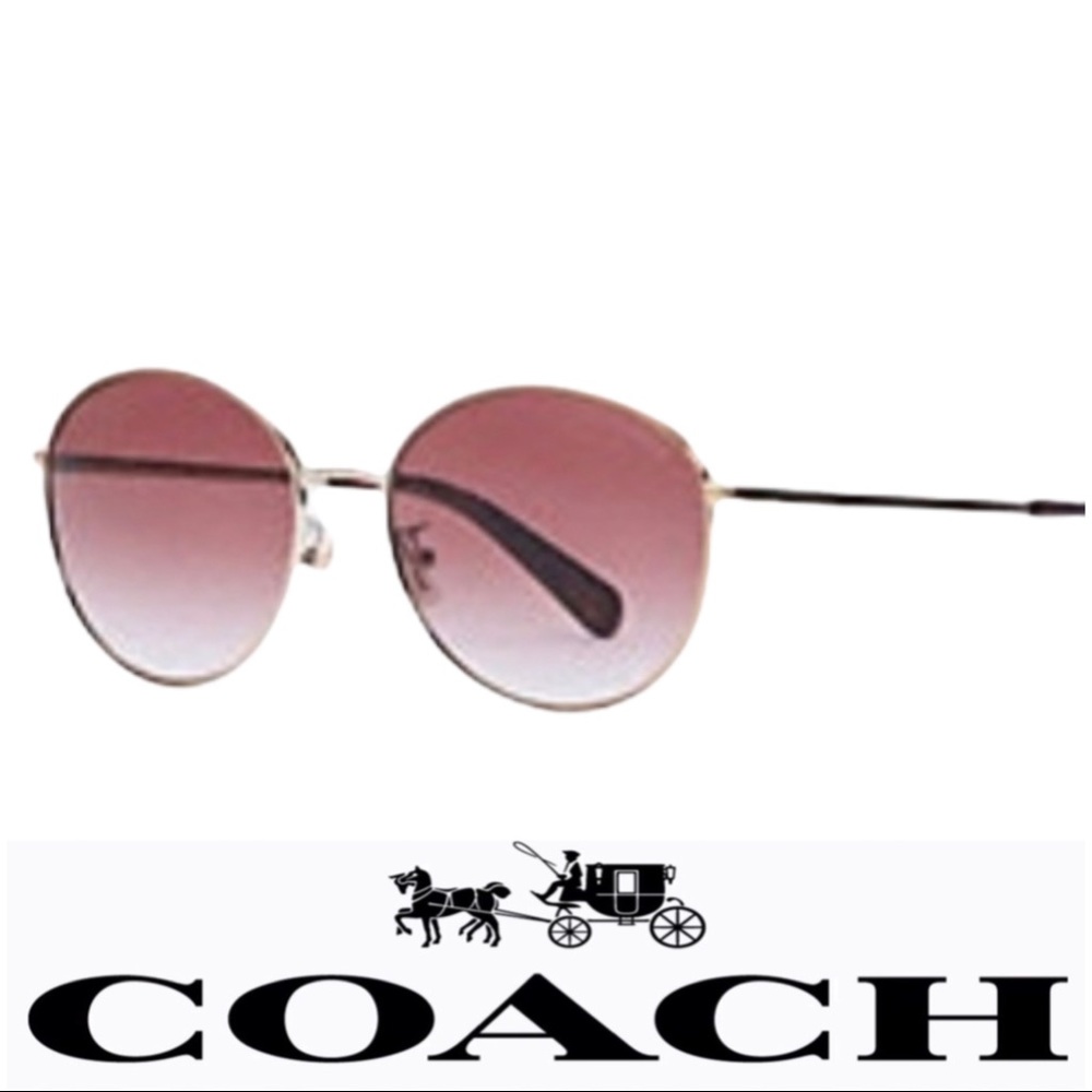 Coach Lia Round Sunglasses